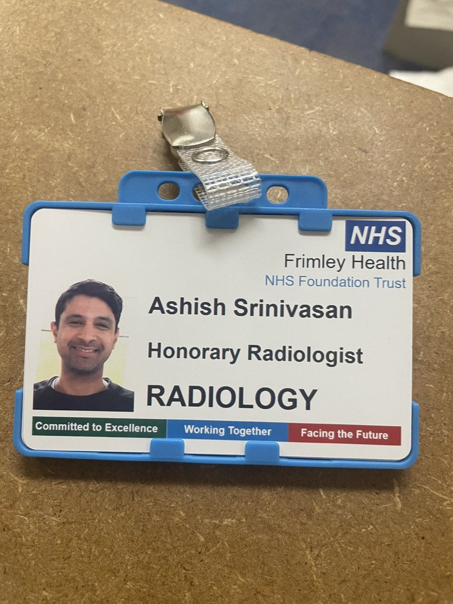 Gastro_Ash's tweet image. One of the memorable highlights of my radiology sabbatical with @drgauraang in the UK — receiving an ID badge with the title “Honorary Radiologist.” 😄
Appreciated the chance to observe and learn about MRI in IBD #GITwitter #MRI