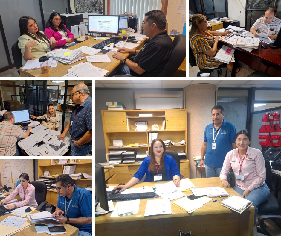 Durante el mes de Mayo, en la Dirección General de Servicios Catastrales, recibimos la visita de funcionarios municipales con el propósito de tratar temas relacionados con los trámites catastrales de sus respectivas localidades.