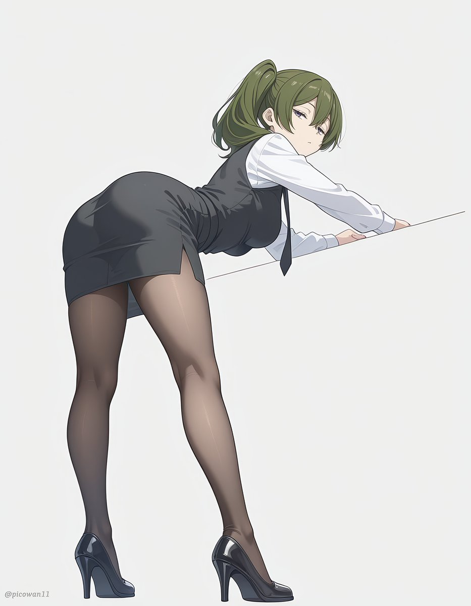 「Übel in office」|pico wanのイラスト
