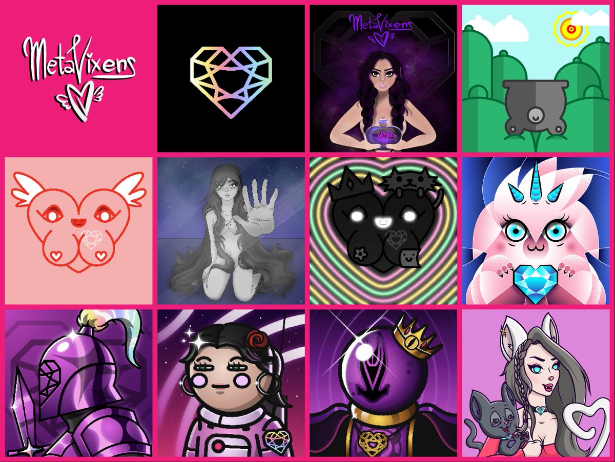 jakebalch.nft ๐๐ (@jakebalchnft) on Twitter photo To celebrate DH latest guest artist <a href="/Randocatss/">Randocats</a> I am doing a giveaway of the entire set of airdrops still available!
To win:
โ
Follow <a href="/Diam0ndHearts/">Diamond Hearts ๐๐</a> & <a href="/MetaVixensNFT/">MetaVixens ๐๐</a>
โ
Tag 2 artists you want to see participate
โ
Share your favorite vixen art
Winner chosen in 48 hours, art is To celebrate DH latest guest artist <a href="/Randocatss/">Randocats</a> I am doing a giveaway of the entire set of airdrops still available!
To win:
โ
Follow <a href="/Diam0ndHearts/">Diamond Hearts ๐๐</a> & <a href="/MetaVixensNFT/">MetaVixens ๐๐</a>
โ
Tag 2 artists you want to see participate
โ
Share your favorite vixen art
Winner chosen in 48 hours, art is