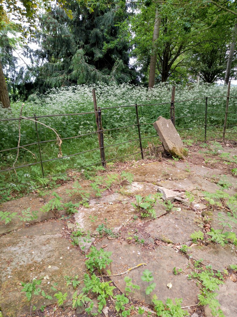 phil0073's tweet photo. Possibly the memorial for Elizabeth Framwell,2 faded 2B too much to be sure . She died in 1781 & married to John. Certainly buried on this site. Rest in Peace. In May at the Altar site of #StDenysFaxton in #FaxtonLostVillage #PhilOnaBike #TombsTuesday #MonumentsMonday https://t.co/TnzTNluqAG