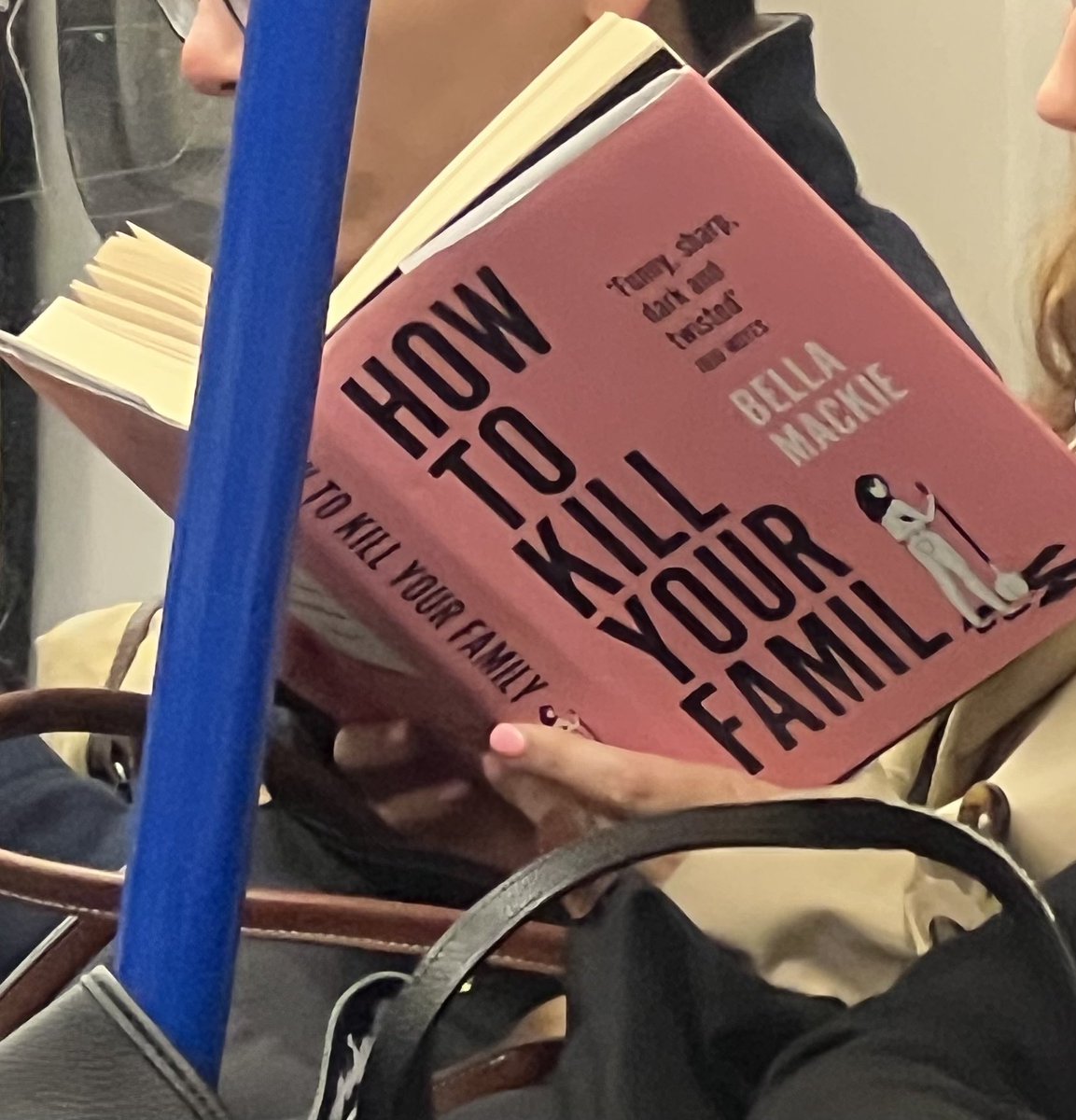 Saw someone on the tube reading this. 😳