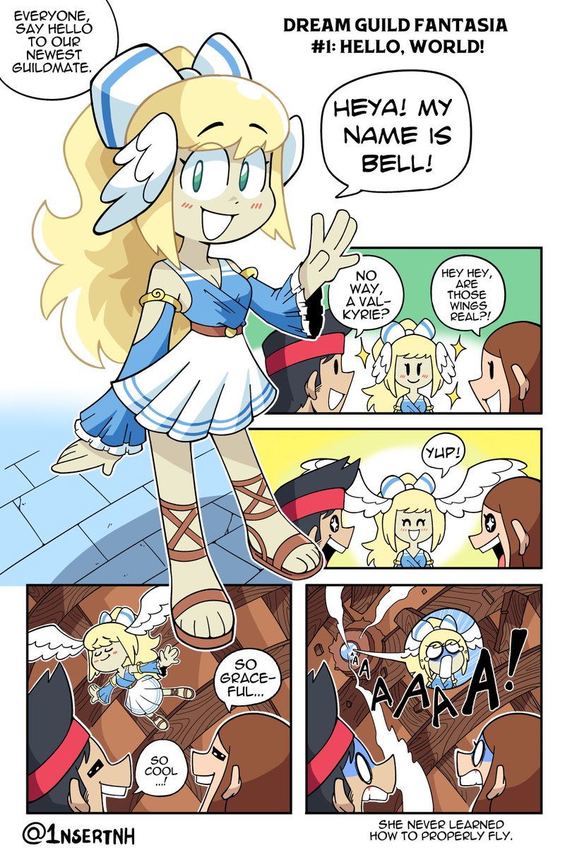 1nsertNH's tweet image. Dream Guild Fantasia #1