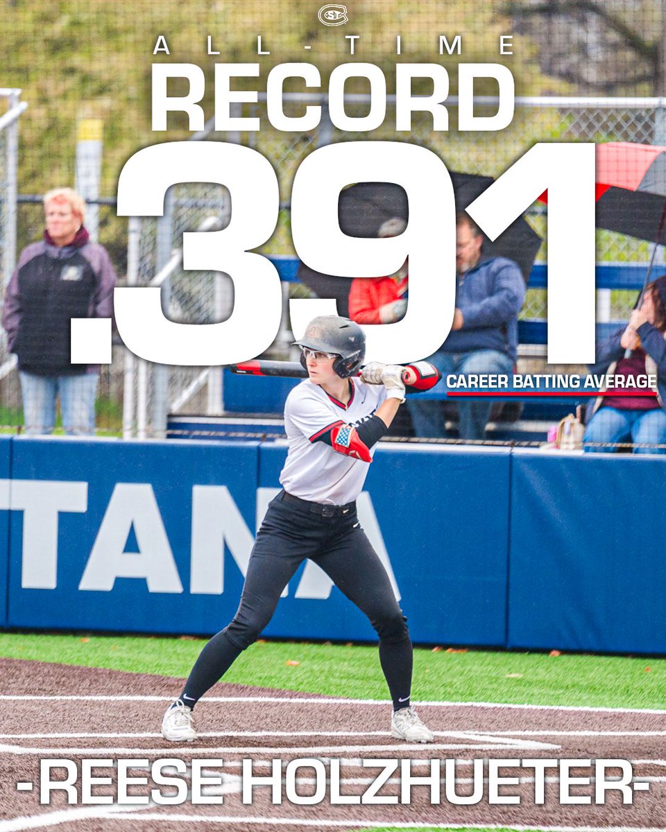 St. Cloud State Softball (@scsuhuskies_sb) on Twitter photo ๐๐๐-๐๐๐๐ ๐๐๐๐๐๐ ๐๐๐๐๐๐๐ ๐๐๐๐๐๐๐ ๐๐๐๐๐๐
Congrats to ๐๐๐๐ฌ๐ ๐๐จ๐ฅ๐ณ๐ก๐ฎ๐๐ญ๐๐ซ, who hit
.3๏ธโฃ9๏ธโฃ1๏ธโฃ during her time as a Husky, tying the program record set by Brooke Gentzler (2001-04) ๐ฅ
#PackMentality ๐พ | #HuskiesSoftball ๐ฅ | <a href="/Reeseholz28/">Reese Holzhueter</a> ๐๐๐-๐๐๐๐ ๐๐๐๐๐๐ ๐๐๐๐๐๐๐ ๐๐๐๐๐๐๐ ๐๐๐๐๐๐
Congrats to ๐๐๐๐ฌ๐ ๐๐จ๐ฅ๐ณ๐ก๐ฎ๐๐ญ๐๐ซ, who hit
.3๏ธโฃ9๏ธโฃ1๏ธโฃ during her time as a Husky, tying the program record set by Brooke Gentzler (2001-04) ๐ฅ
#PackMentality ๐พ | #HuskiesSoftball ๐ฅ | <a href="/Reeseholz28/">Reese Holzhueter</a>