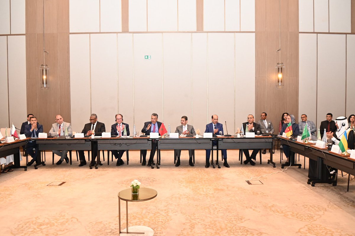 حضر سفير خادم الحرمين الشريفين لدى المملكة المغربية سعادة الدكتور سامي الصالح <a href="/SAMIOALSALEH/">سامي الصالح</a> يوم الثلاثاء 3 يونيو 2025م بالرباط الملتقى الأول لسفراء الدول الإفريقية للتعريف بالمكتب الإقليمي الإفريقي لمؤتمر لاهاي للقانون الدولي الخاص الذي نظمته وزارة العدل المغربية في سياق احتضان