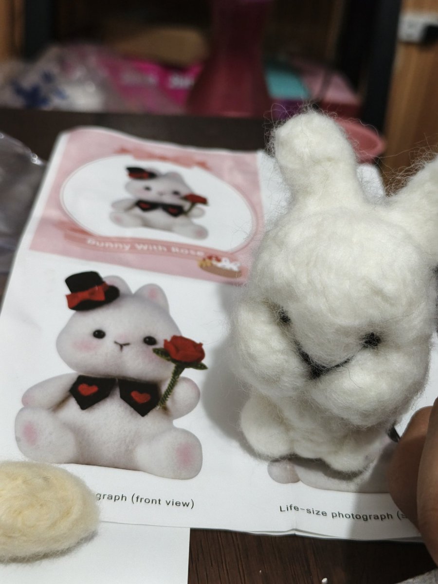 loststar22's tweet image. Lakas trip haha #Handwork #DIY #WoolFelt #FeltKit @Haideqz