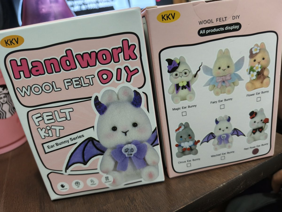 loststar22's tweet image. Lakas trip haha #Handwork #DIY #WoolFelt #FeltKit @Haideqz