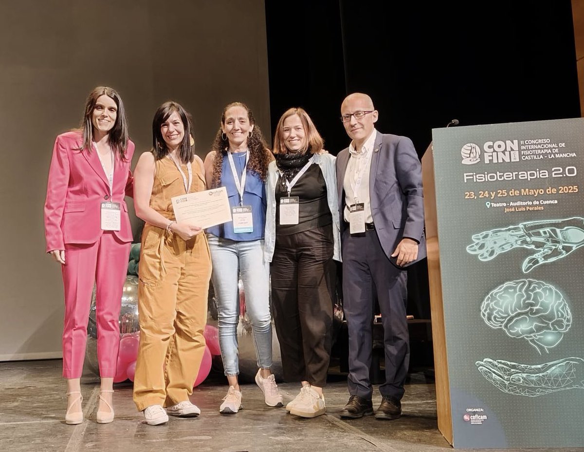 Grupo Investigación Fisioterapia de Toledo - GIFTO (@gifto_toledo) on Twitter photo #GIFTO ha estado presente en el #CONFINCLM de <a href="/ColegioFisioCLM/">COFICAM | #tufisiosiempre</a> con distintas ponencias y comunicaciones; obteniendo el premio al mejor póster con el trabajo “Mejora de la velocidad de la marcha tras entrenamiento con órtesis Walkabout en personas con lesión medular” #GIFTO ha estado presente en el #CONFINCLM de <a href="/ColegioFisioCLM/">COFICAM | #tufisiosiempre</a> con distintas ponencias y comunicaciones; obteniendo el premio al mejor póster con el trabajo “Mejora de la velocidad de la marcha tras entrenamiento con órtesis Walkabout en personas con lesión medular”