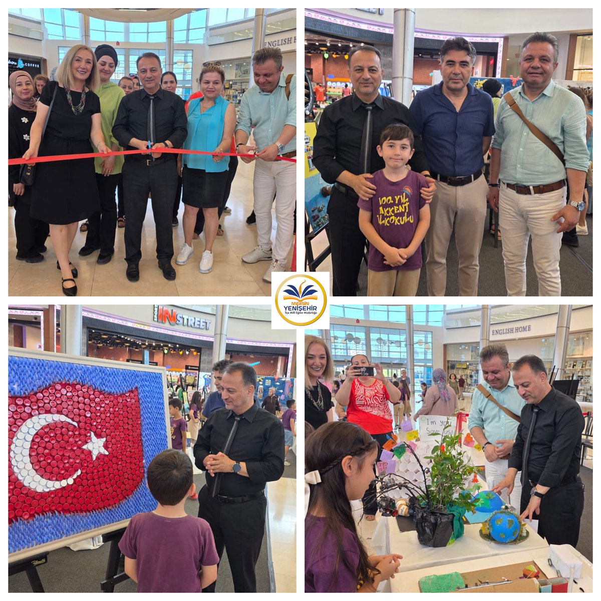 yenisehirmem_33's tweet photo. İlçe Milli Eğitim Müdürümüz Sn. M. Necmeddin Dinç,100.Yıl Akkent İlkokulu tarafından Palmcity AVM’de düzenlenen “Etaminden Kodlamaya,Atıktan Sanata: Geri Dönüşüm Muhteşem Olacak”temalı etkinliğe katıldı.
@tcmeb @Yusuf__Tekin @valiatillatoros @fazilet_durmus @MersinMEM @necmidinc https://t.co/CyXIzQKwkR