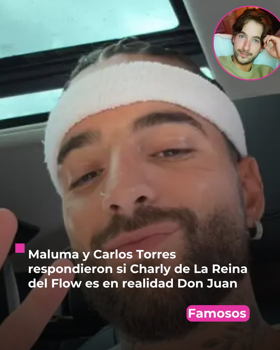 #Famosos | ¿Charly Flow es Don Juan? 😱🎤
Maluma y Carlos Torres rompieron el silencio sobre el parecido que enloquece a todos… y la reacción fue de risa total 🤯😂 tinyurl.com/53hcn2yh
¿Coincidencia o doble vida? 👀🔥#LaReinaDelFlow
