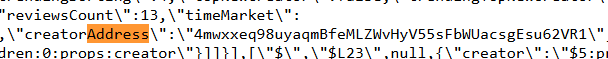 0xY10_'s tweet photo. The only way right now to find the creators address is to right click on the profile and search creatorAddress

his timefun: 4mwxxeq98uyaqmBfeMLZWvHyV55sFbWUacsgEsu62VR1 https://t.co/10eAKQGaox