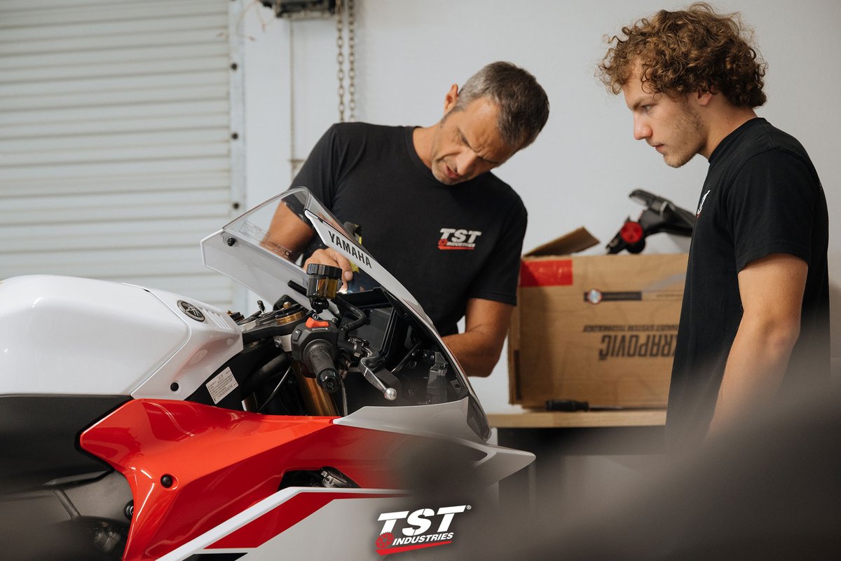 TSTIndustries's tweet photo. The shopβs been packed with new bikes lately, and weβve been all gas, no brakes! We've been designing fresh parts, dialing in prototypes, and slapping on new tires so we can have some fun!
#tst #tstindustries #tstracing #tstworx #sportbike #streetbike #racebike #superbike https://t.co/AH4FxujG7T