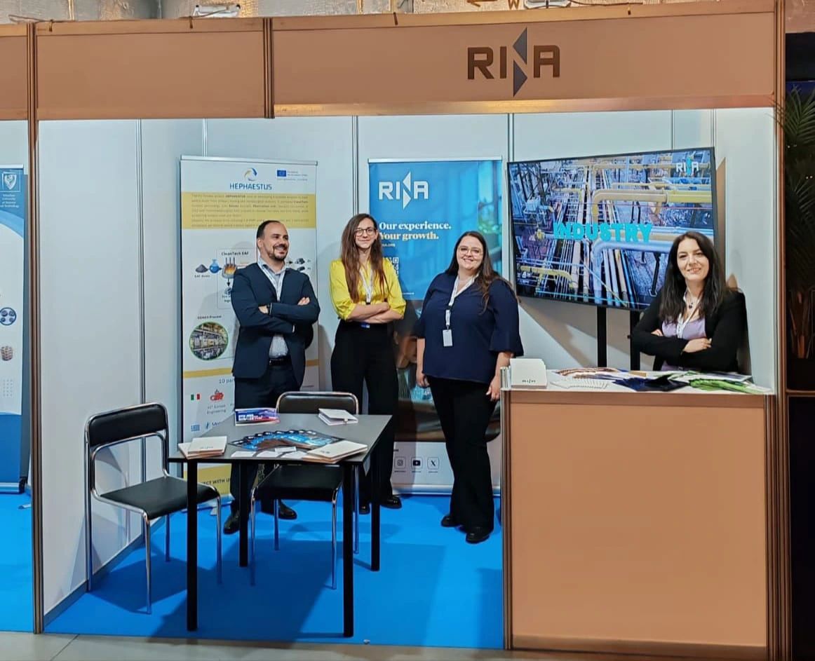 We’re at the end of #EUIndTech2025, where we joinined the conversation on Europe’s industrial future. We showcased HE projects like HEPHAESTUS, Tool4Life, THUNDER, and ZeroWasteLIFE - driving innovation in smart manufacturing, circularity and sustainability.

#GrowWithRINA