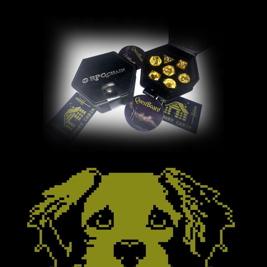 To celebrate the launch of QuestBoard we're giving away a set of dice!

discord.gg/FshmXPXXcP 

Join the discord and click on the 🎉  in our #contests channel to enter