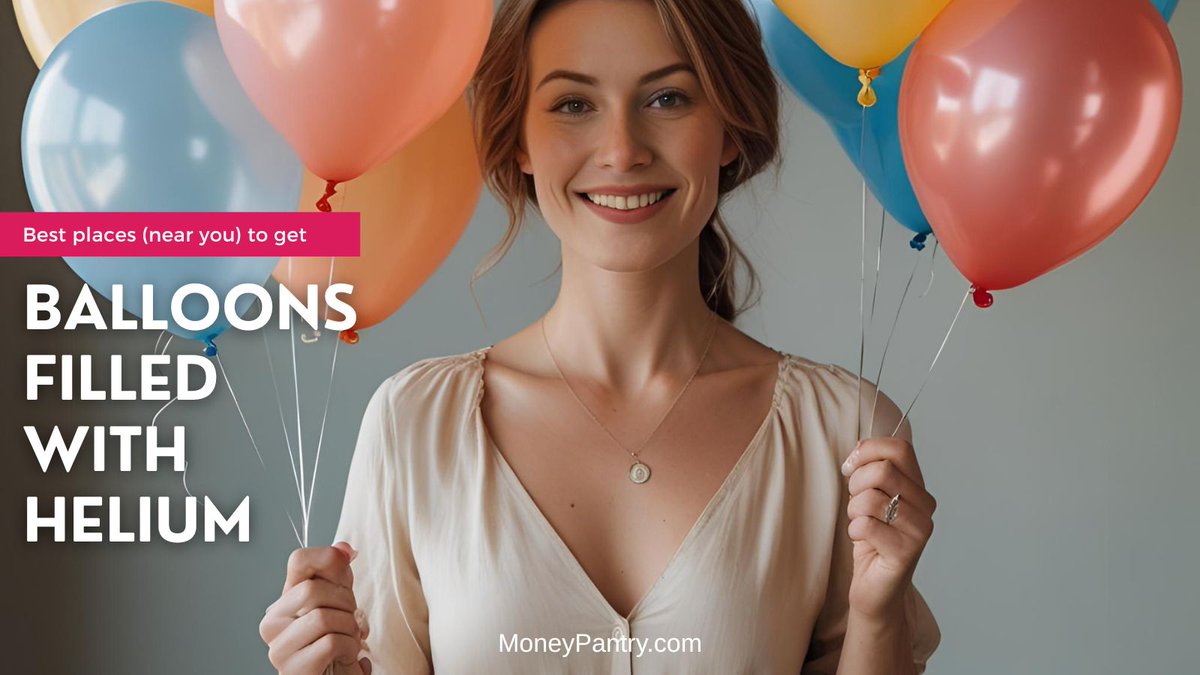 MoneyPantry's tweet image. Got balloons but no helium? 🧐
Here’s where you can get them filled, cheap, fast &amp;amp; even free in some places 🎈
🎉 Party saved.

moneypantry.com/where-to-get-b…

#LifeHacks #PartyPlanning #HeliumBalloons #Balloons