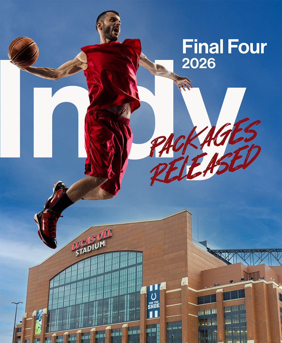 🏀 The Road to Indianapolis starts now! Lock in your spot at the 2026 Final Four, 🎟️ packages now available!⁠
⁠
📍 Lucas Oil Stadium | 🎟️ Preferred tickets | 🏨 Prime accommodations⁠

roadtrips.com/basketball-pac…
⁠
#FinalFour #MarchMadness #CollegeBasketball