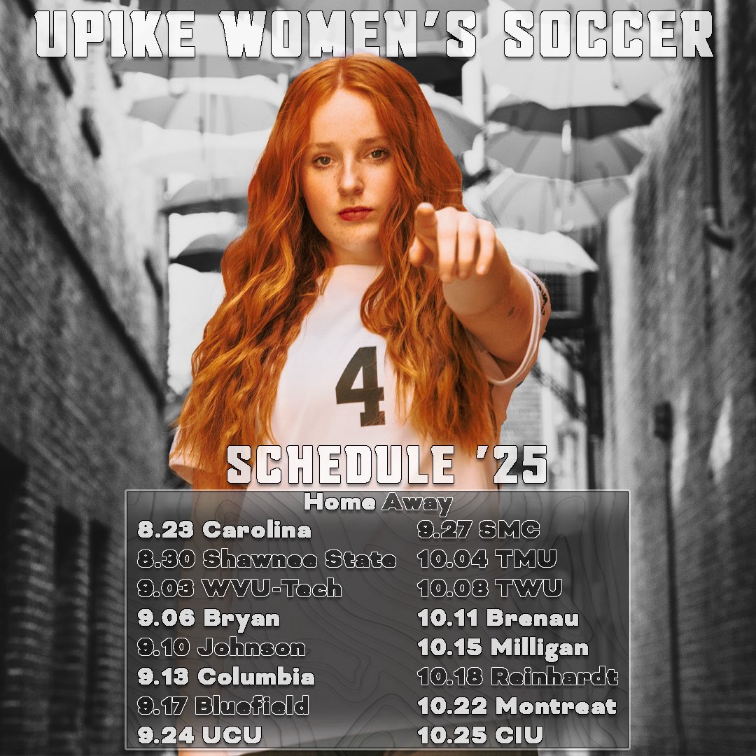 The 2025 UPIKE women’s soccer schedule is out 🐻⚽️
🔗 upikebears.com/news/2025/6/3/…
🗓️ upikebears.com/sports/womens-…