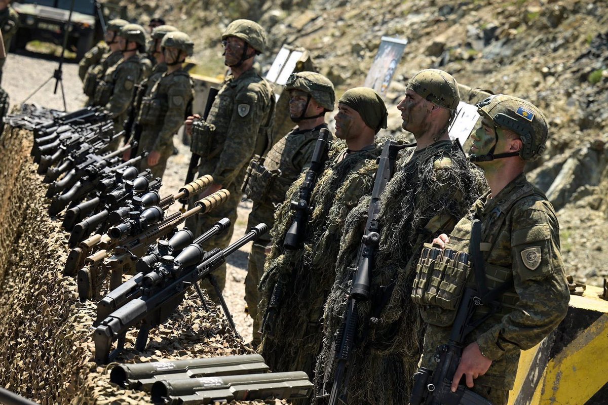 Today, I had the opportunity to visit the largest United States military exercises in Europe, taking place here in Gjakova. Kosova is proud to have hosted and successfully participated, contributing 938 troops alongside NATO members Albania, Croatia, North Macedonia, and