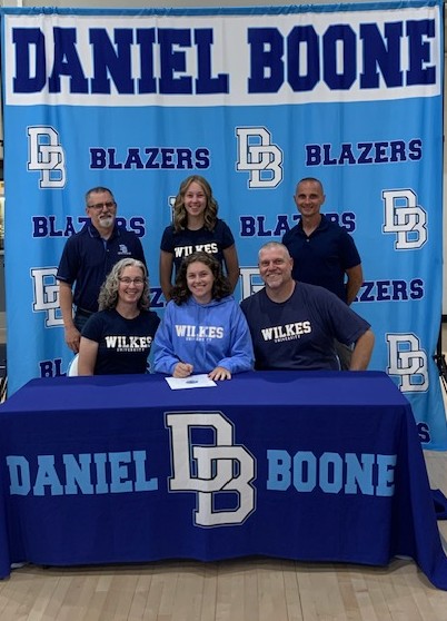 DB Blazer AnnaBeth Glass will head to Wilkes University this Fall as a new member of the Colonels Cross Country Team. Congratulations AnnaBeth!