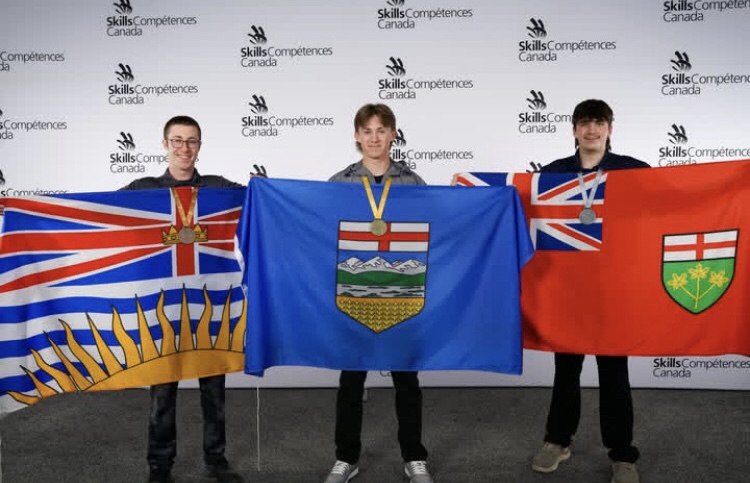rdcrs's tweet image. Congrats Dane Schmidt of St. Joseph High School! 🥇 Gold in Welding-Secondary at Skills Canada Nationals + RBC Best in Region &amp;amp; scholarship! Thanks Lasermann Cuts Ltd. &amp;amp; Red Deer Polytechnic for supporting our amazing skilled trades program at #RDCRS! #SkillsCanada #Welding