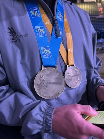 rdcrs's tweet image. Congrats Dane Schmidt of St. Joseph High School! 🥇 Gold in Welding-Secondary at Skills Canada Nationals + RBC Best in Region &amp;amp; scholarship! Thanks Lasermann Cuts Ltd. &amp;amp; Red Deer Polytechnic for supporting our amazing skilled trades program at #RDCRS! #SkillsCanada #Welding