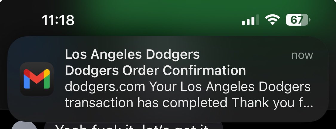 kentar264's tweet photo. Fuck it. We’re going to LA!! https://t.co/nU1LR5owyE