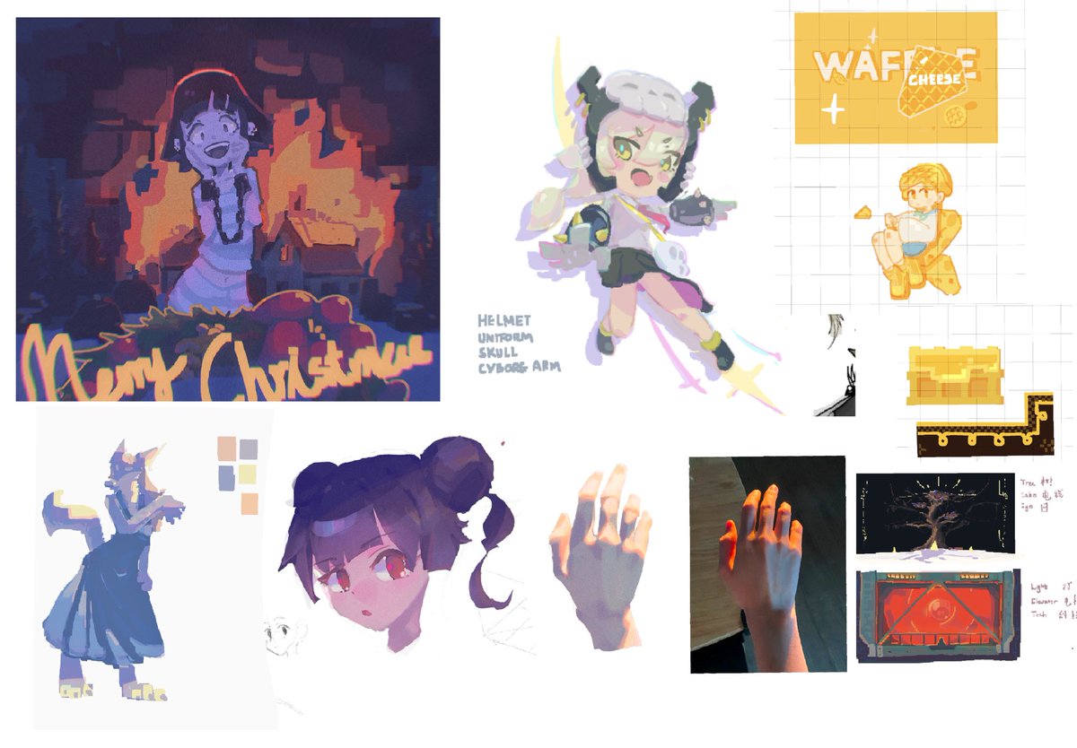 Recent art jams.