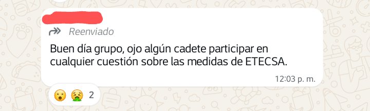 ElInge25's tweet photo. Estan amenazando a los cadetes insertados si se atreven a hablar algo sobre las medidas de ETECSA. 
Vaya libertad de expresion.🤡🤡
#AbajoElComunismo https://t.co/Zsz1ECenpB
