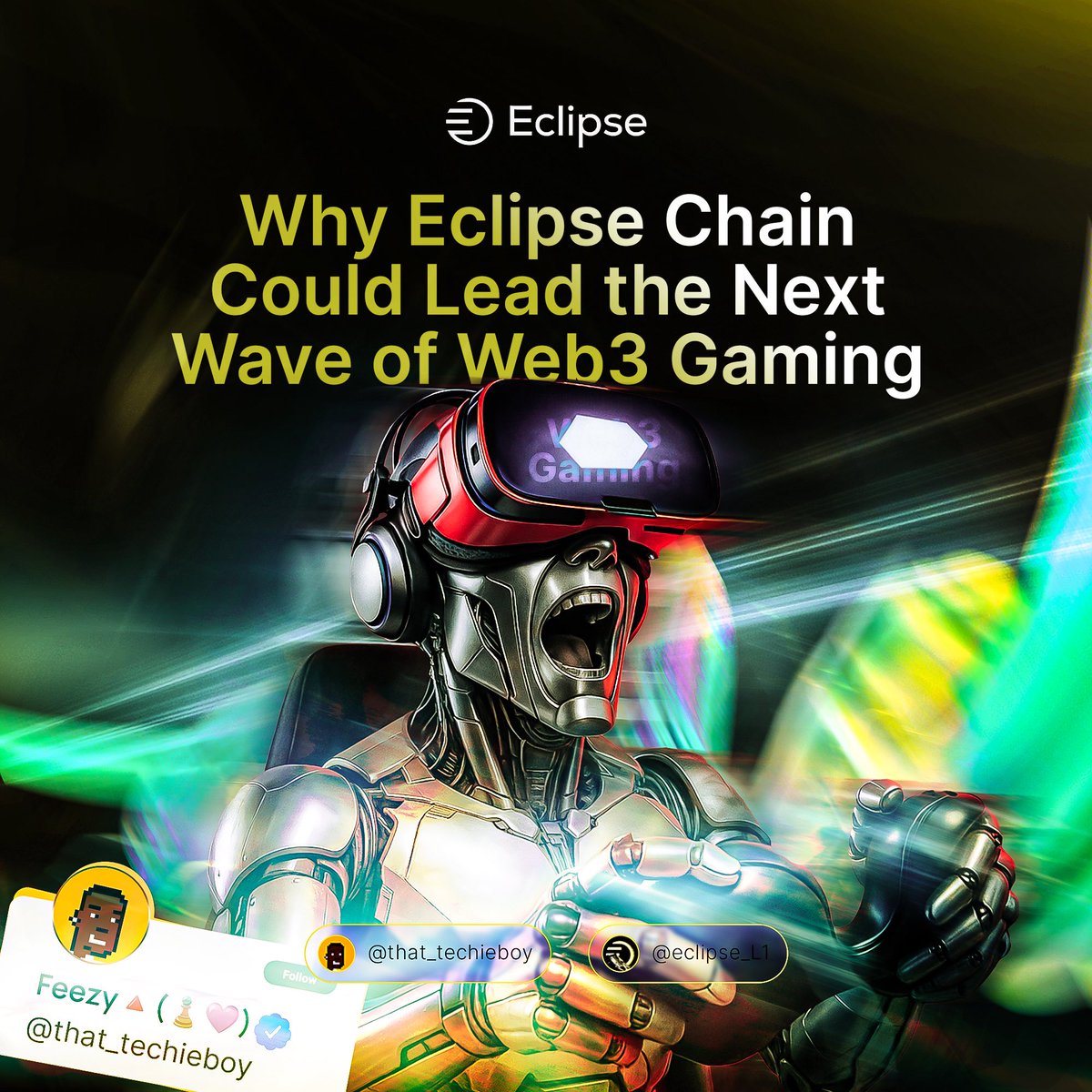 Web3 Gaming is Inevitable even when the big gaming studios are shutting down.

Eclipse Cross-Chain Gaming is Inevitable in the long run and here’s why 👇 🧵