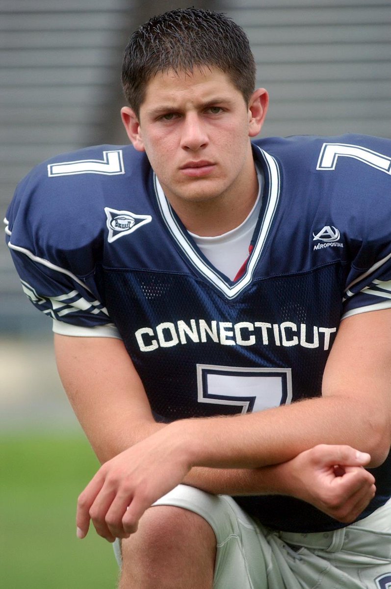 Tyler Wise (@triggeredwise) on Twitter photo One of my favorite random facts is that UCONN used to wear Aeropostale.
Modeled by, <a href="/danorlovsky7/">Dan Orlovsky</a> One of my favorite random facts is that UCONN used to wear Aeropostale.
Modeled by, <a href="/danorlovsky7/">Dan Orlovsky</a>