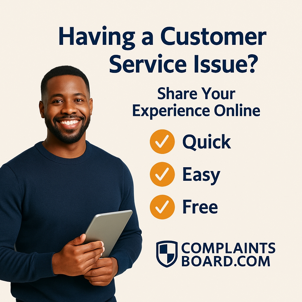 Marilynn672144's tweet photo. 💬 Every Complaint Deserves a Response
Visit https://t.co/CYnEWWPjw8
✅ Share Your Issue
🤝 Get Help Fast
🧠 Trusted by Consumers for 19 Years

#YourVoiceMatters #HonestHelp https://t.co/Gpz8aJSvs1