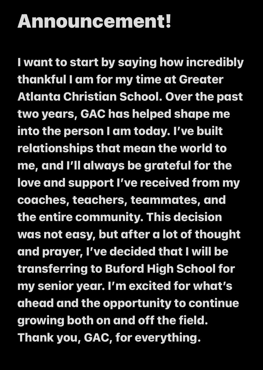 Forever thankful for GAC❤️! Let’s work <a href="/buford_football/">Buford Football</a> !