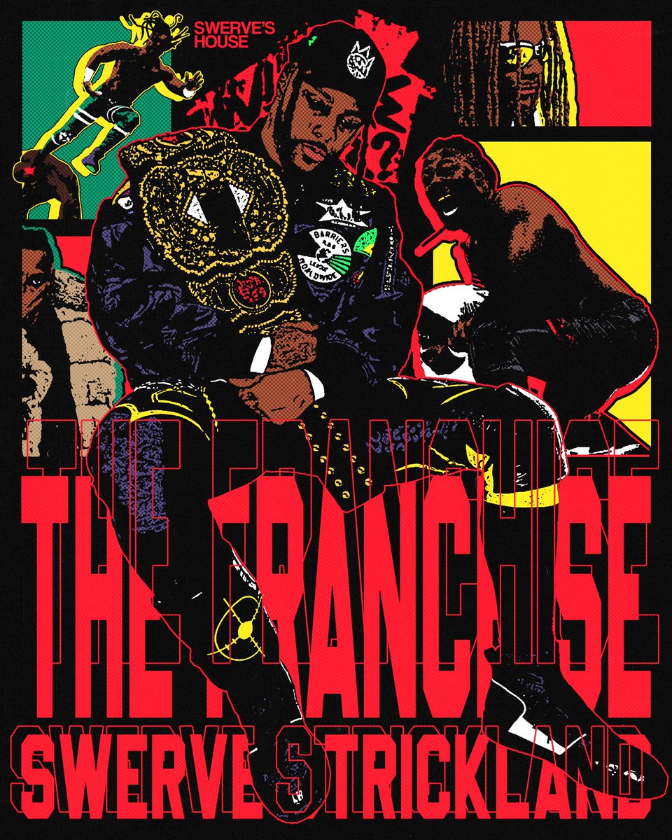 KUJOkev's tweet image. “ THE FRANCHISE “ 
@swerveconfident | AEW 

#whosehouse