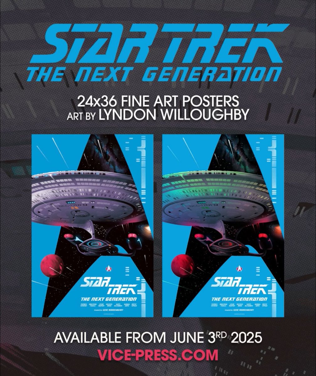 Willowstration's tweet image. On sale now! @VicePressNews 

#startrek #startrektng