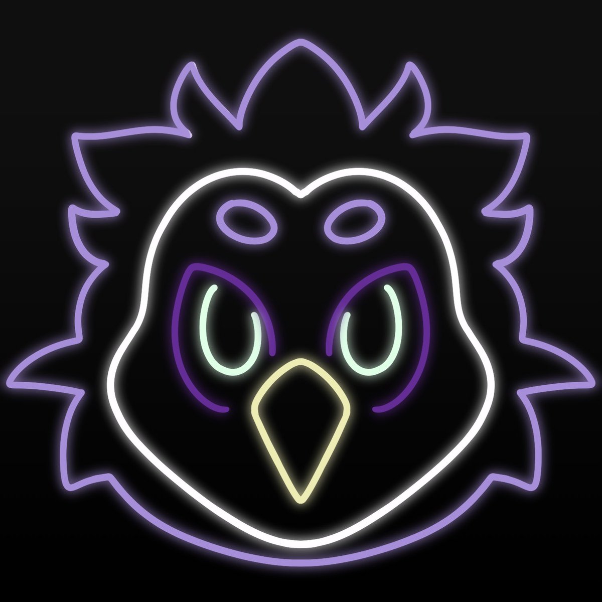 Neon birb :> tysm to <a href="/NikkiScribbles/">nikki 🫐 @AC</a> for the amazing work!