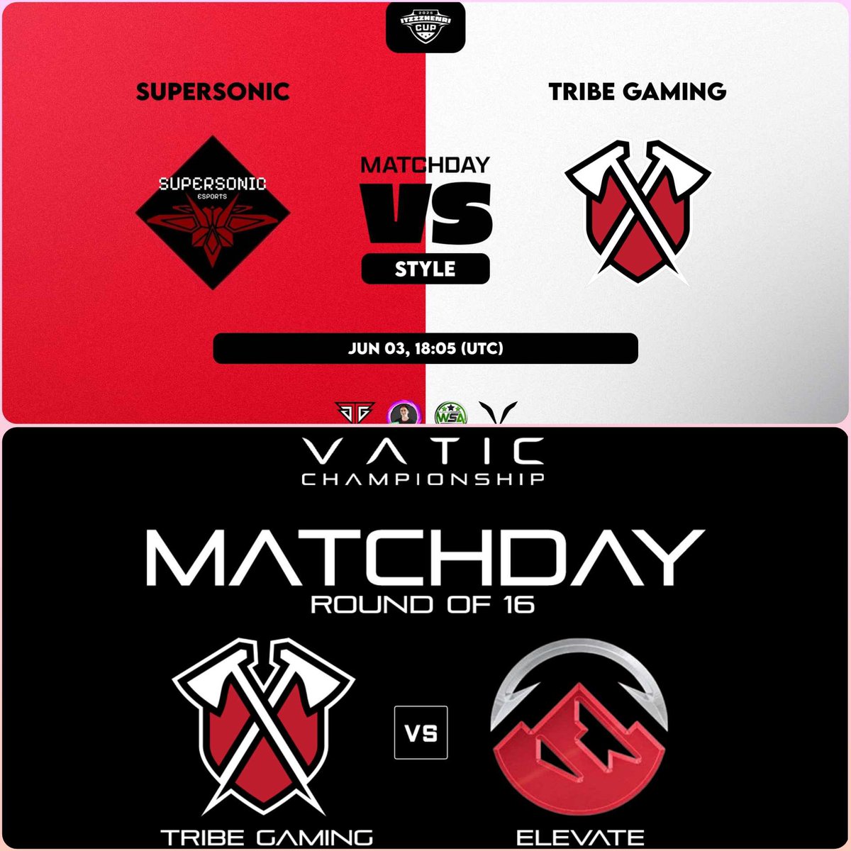🟣 LIVEEEEEEEE!

Se viene Directo espectacular! Guerrazas! 😍

🏆 IHC - GranFinal - BO3
✅ Dizi Supersonic [1] 🆚 [0] Tribe Gaming
🎥 Cámaras ON

🏆 Vatic Championship - RO16
✅ Tribe Gaming 🆚 ELEVATE

TODO el MUNDO para DENTRO! ❤

📺 Twitch: Style_coc