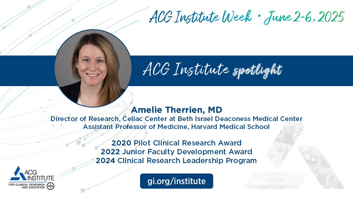 The #ACGInstitute funds Clinical Research Awards for promising investigators. $2.3 million awarded last year! Since 1994: 764 investigators and &gt;$34.2 million awarded.

This is an investment in clinical research AND investigators!

➡️ gi.org/research-awards
#ACGInstituteWeek