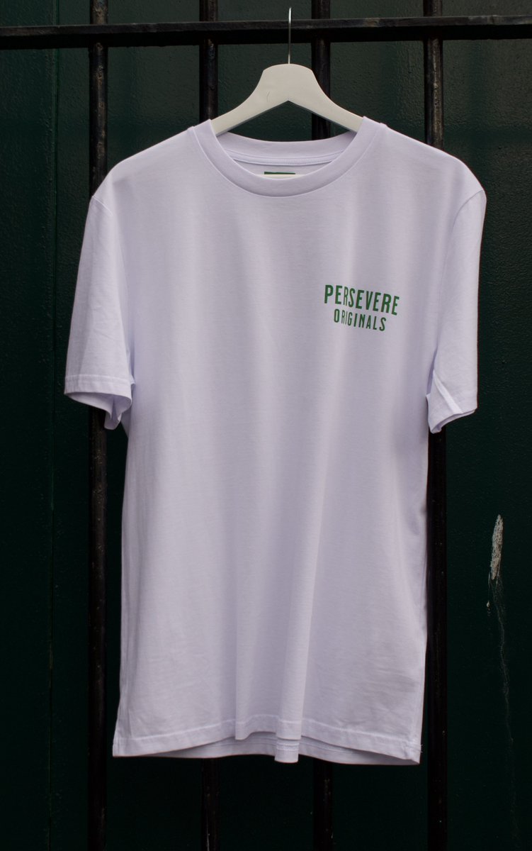 PersevereOG's tweet photo. 🚨 GIVEAWAY TIME 🚨

We’re giving away one of our green &amp; white shirts from our new Persevere Originals classic collection 🖤

To enter:
- Like this post
- Share this post
- Tag a friend below
- Follow @PersevereOG 

Winner announced Sunday 08.06.25

Good luck! 💚 https://t.co/wXyYfiRDJ9