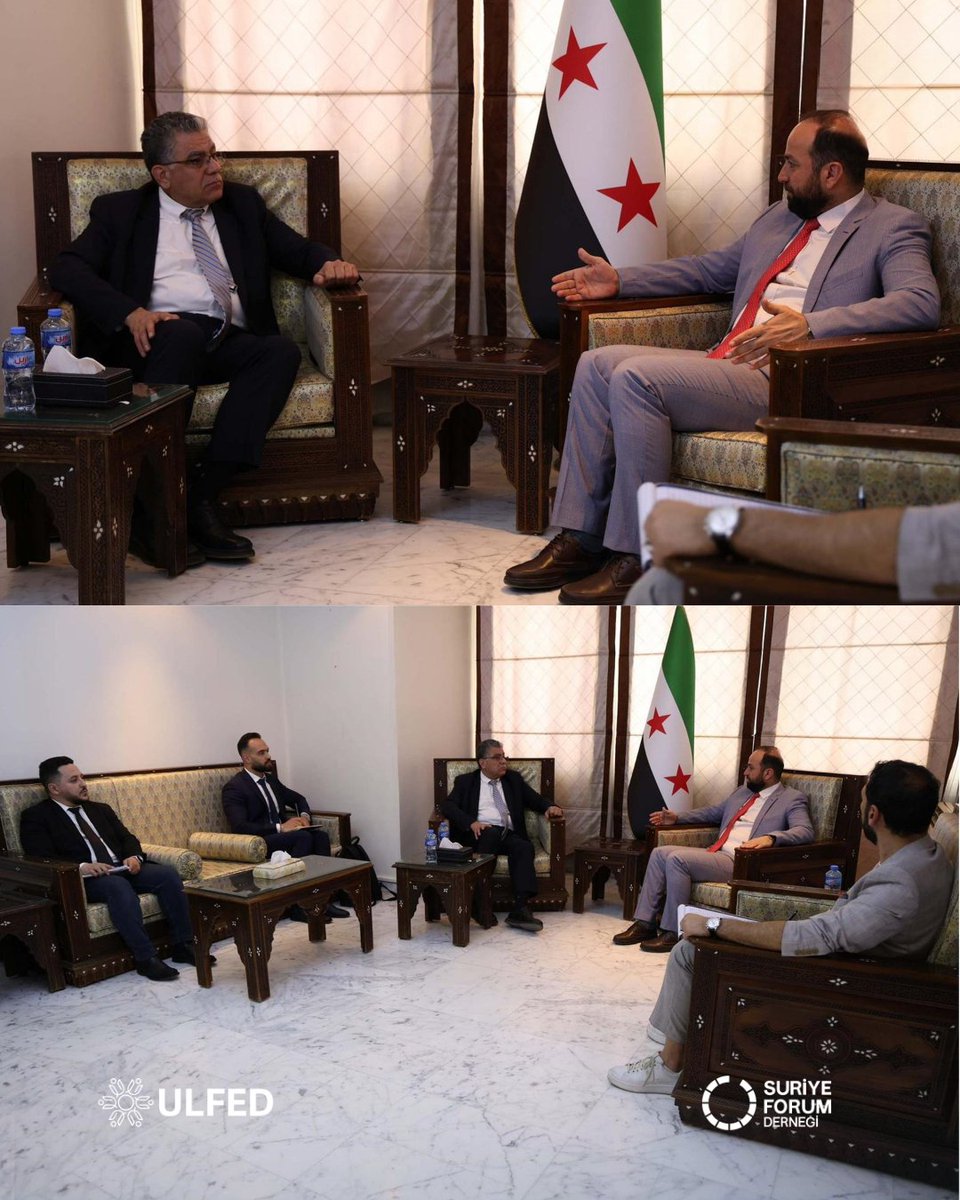 Uluslararası STK Federasyonu (@ulfed_tr) on Twitter photo Suriye’de Sorumlu Medya için Kurumsal İş Birliği
ULFED üyesi Suriye Forum Derneği <a href="/SyrianForum/">المنتدى السوري</a> medya alanında kurumsal iş birliklerini güçlendirmek ve şeffaf, sorumlu yayıncılığı desteklemek amacıyla Şam’da Enformasyon Bakanlığı’na resmî bir ziyaret gerçekleştirdi.
Ziyarette, Suriye’de Sorumlu Medya için Kurumsal İş Birliği
ULFED üyesi Suriye Forum Derneği <a href="/SyrianForum/">المنتدى السوري</a> medya alanında kurumsal iş birliklerini güçlendirmek ve şeffaf, sorumlu yayıncılığı desteklemek amacıyla Şam’da Enformasyon Bakanlığı’na resmî bir ziyaret gerçekleştirdi.
Ziyarette,