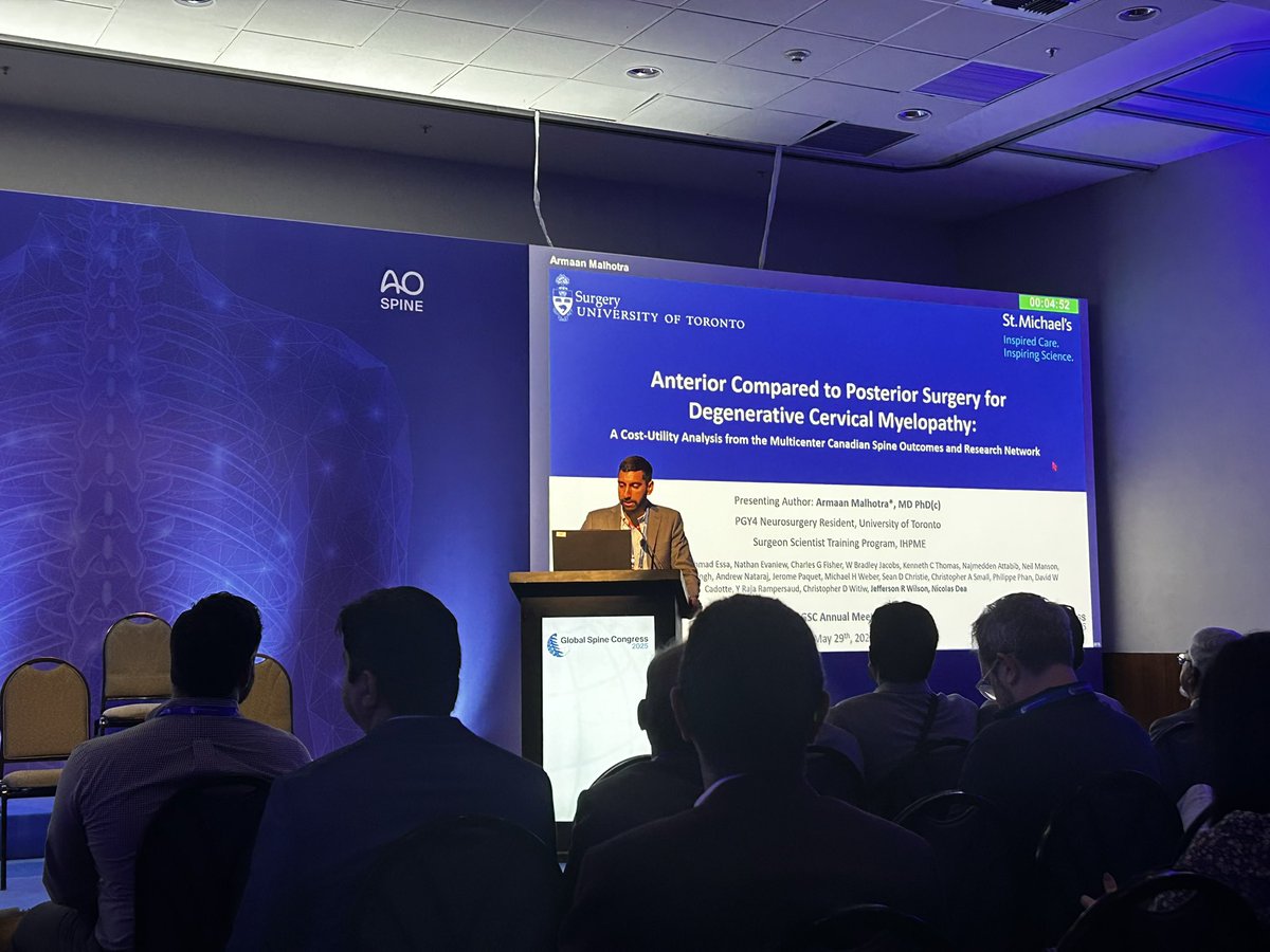 HusainShakil2's tweet image. Great time in Rio de Janeiro last week for Global Spine Congress 2025. Thankful for the opportunity to share all the research from lab @ChrisLozanoMD @armaan_km @UofTNeuroSurge @SMH_NSSresearch #AOSpine