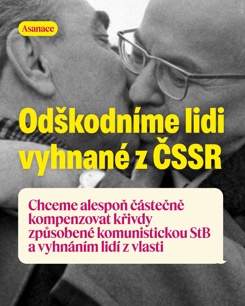 Na konci roku 1977 spustila StB celostátní akci Asanace. Cílem bylo donutit oponenty komunistického režimu, především signatáře Charty 77, k vystěhování z Československa. Takoví lidé nebyli nikdy odškodněni. Rozhodli jsme se jim proto alespoň částečně kompenzovat újmu, kterou jim