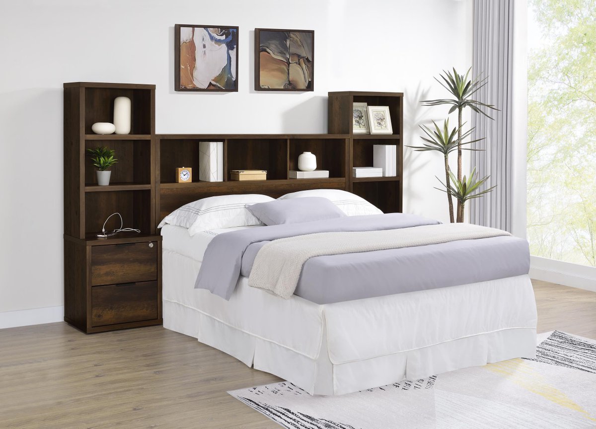 Style and storage, all in one 📚 This 3-piece headboard and bookcase set blends rustic charm with modern convenience for your bedroom. #BedroomGoals #SmartStorage #ModernFunction

Item # 315881Q, 802713

Use the store locator to find a Coaster dealer near you. ✨ Link in bio!