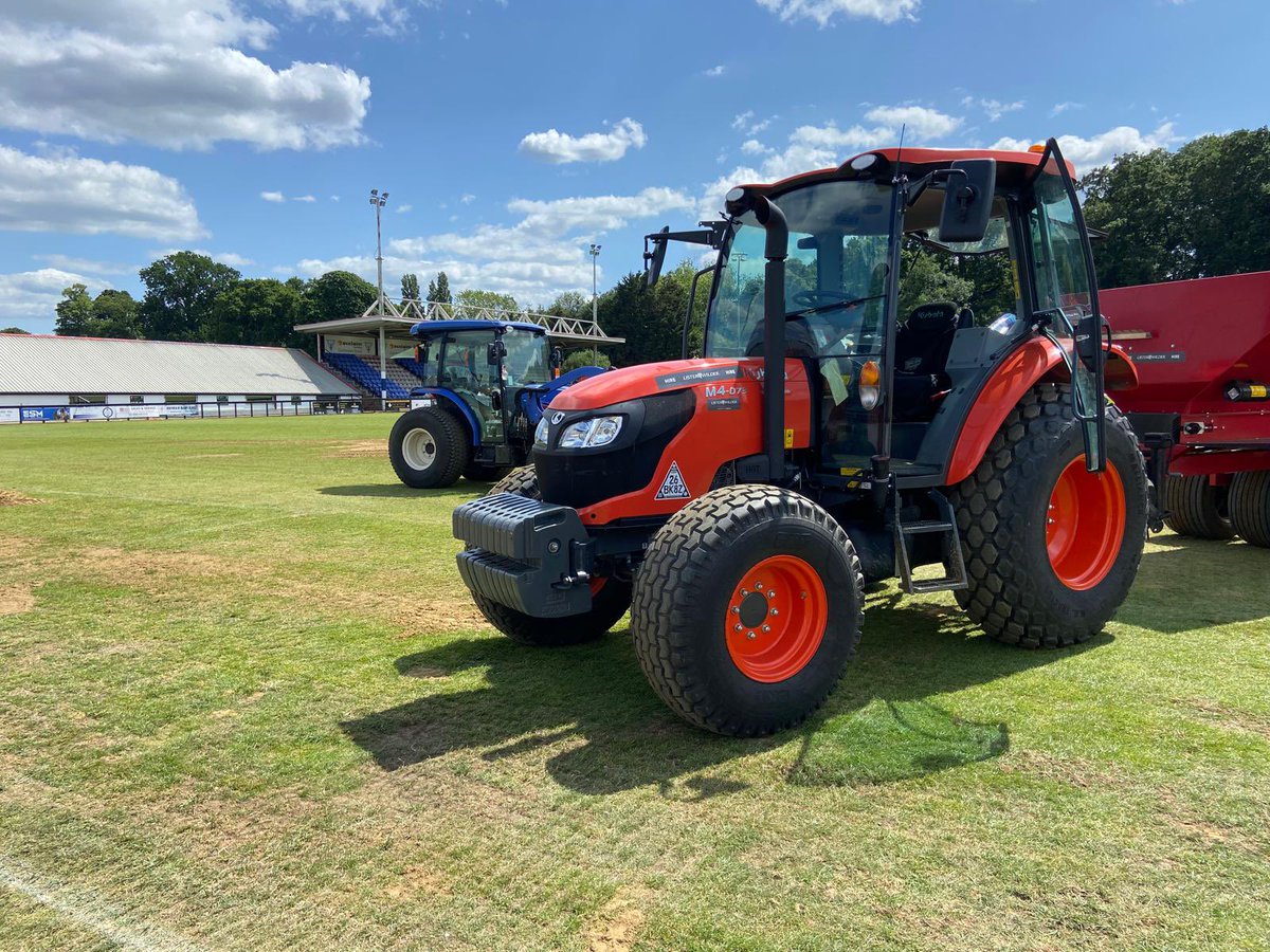 🌱 Park View Road’s summer pitch renovations are under way 💪 

#WeAreWings🪽