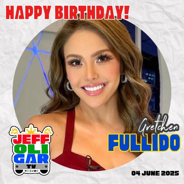 JeffOliGarTV (@jeffogarcia47) on Twitter photo HAPPY BIRTHDAY, <a href="/gretsfullido/">Gretchen Fullido</a>! ❤️💚💙
#GretchenFullido #StarPatroller
#KapamilyaBirthdays HAPPY BIRTHDAY, <a href="/gretsfullido/">Gretchen Fullido</a>! ❤️💚💙
#GretchenFullido #StarPatroller
#KapamilyaBirthdays