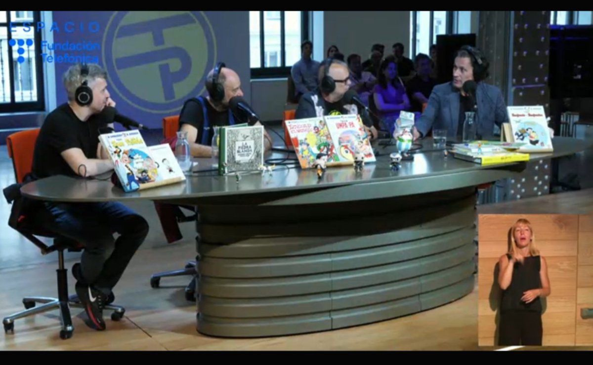 Creo que los programas que más me gustan son esos de los que sé poco, ya que significa que casi todo está por descubrir, así que hoy va a ser uno de esos días en los que me lo paso pipa escuchando  a estos cuatro señores. #TPGoscinny , allá vamos. 💪🏼👏🏼 <a href="/todopoderosos/">Todopoderosos</a>