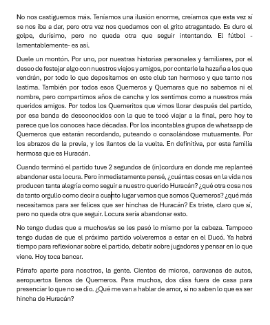 ¿Qué me van a hablar de amor? #Huracan