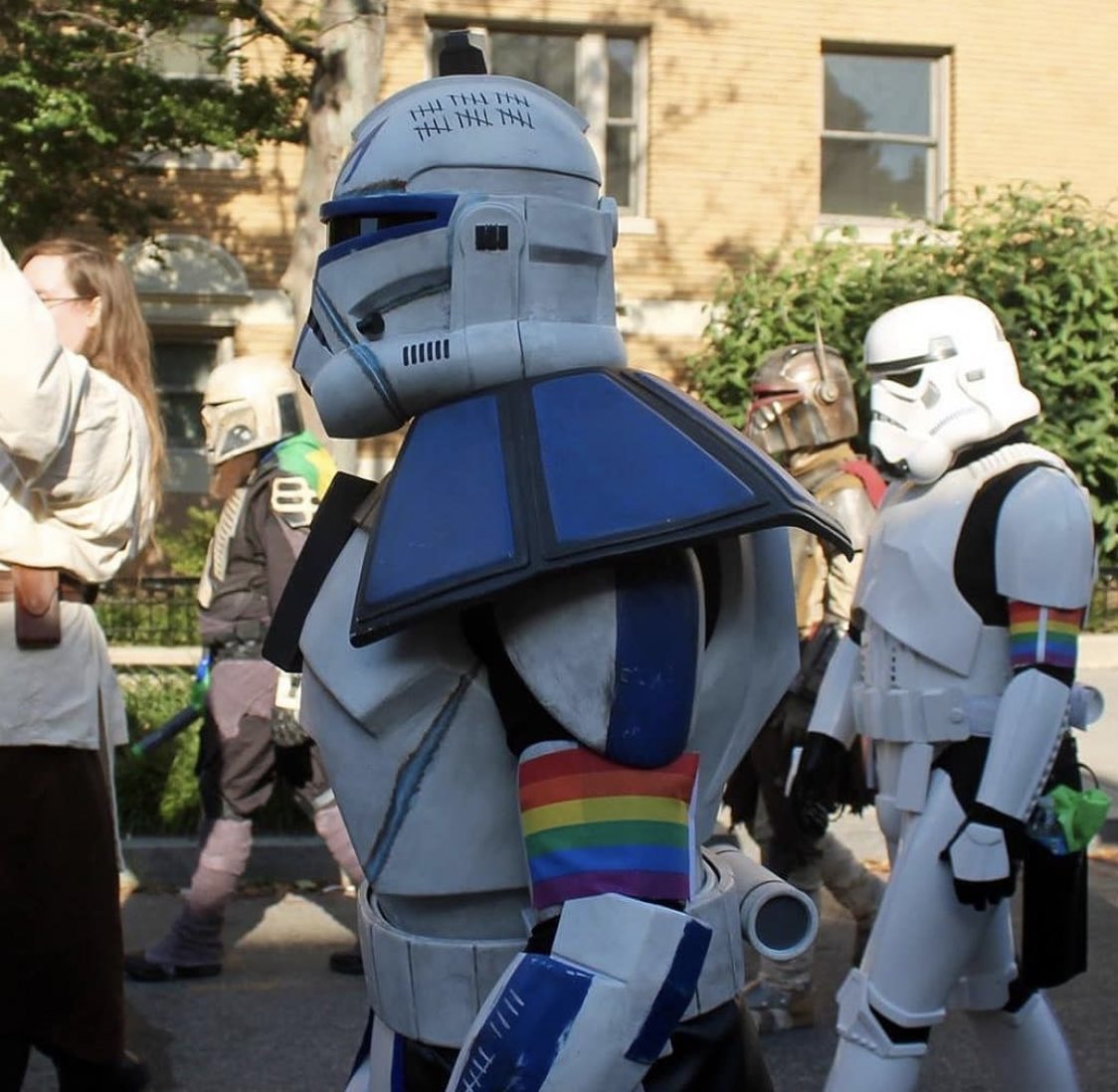 CAPTAIN REX HAS ARRIVED AT PRIDE 🏳️‍🌈🏳️‍🌈🏳️‍🌈