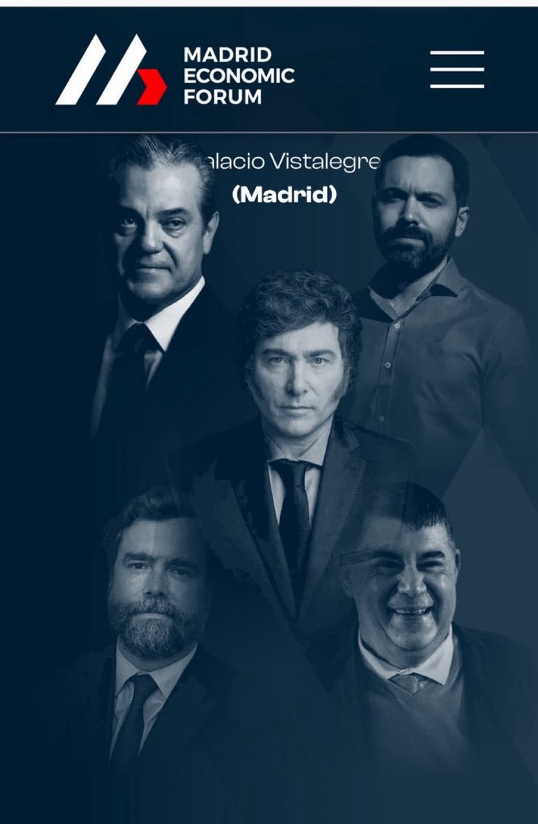Entradas de hasta 7.500€ para ver a los ultraderechistas Milei, Marcos de Quinto, Espinosa de los Monteros y Rallo. El acto es patrocinado por las criptomonedas Bit2Me. Timadores profesionales al nivel de Llados.
