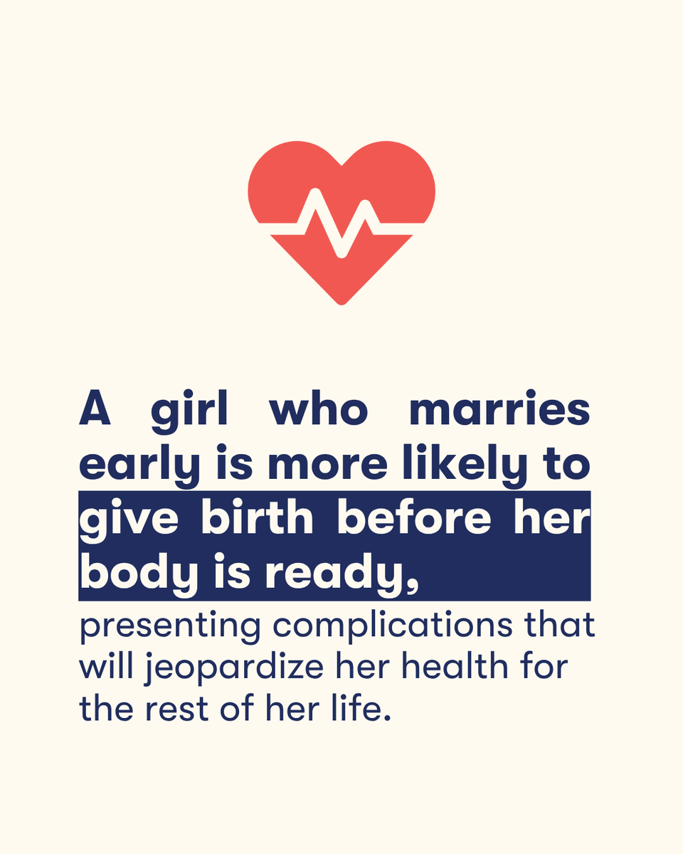 vowforgirls's tweet photo. Child marriage isn’t a thing of the past. It’s happening now! 

🚨 12 million girls are married before 18 every year. 

It doesn’t have to be this way. When we invest in girls, we change the future.

👉 Share this post to raise awareness.

#EndChildMarriage #GirlsNotBrides https://t.co/yKmHacxTxT
