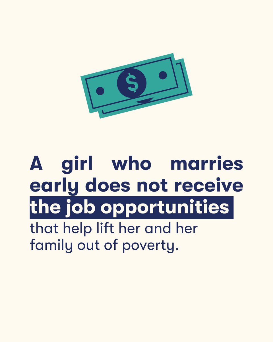 Child marriage isn’t a thing of the past. It’s happening now! 

🚨 12 million girls are married before 18 every year. 

It doesn’t have to be this way. When we invest in girls, we change the future.

👉 Share this post to raise awareness.

#EndChildMarriage #GirlsNotBrides